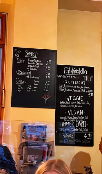 menu 2 of Café MAY