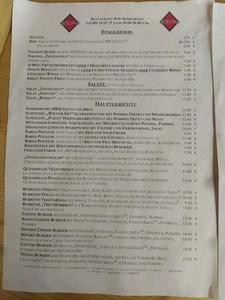 menu 1 of Ziegelhaus
