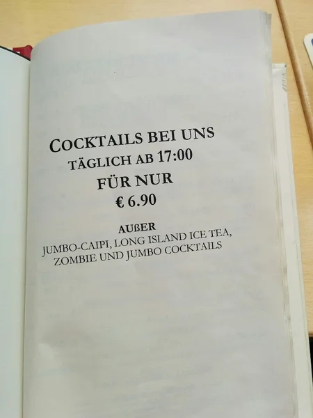 menu 2 of Ziegelhaus