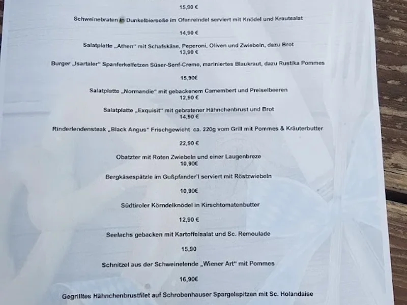menu 2 of Wirtshaus am Hart