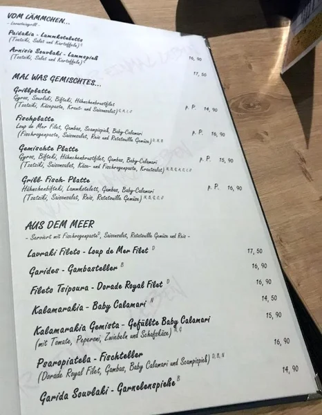 menu 0 of Nur Einmal Leben