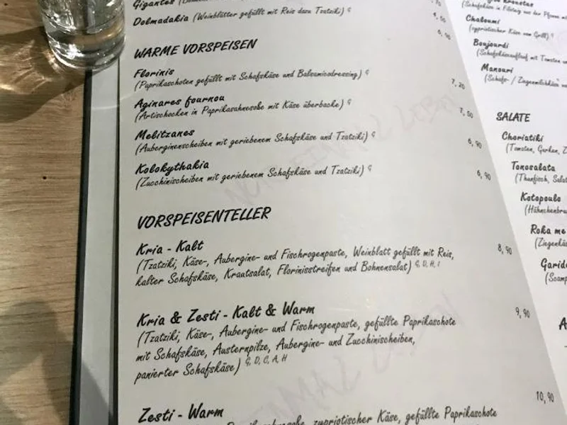 menu 1 of Nur Einmal Leben