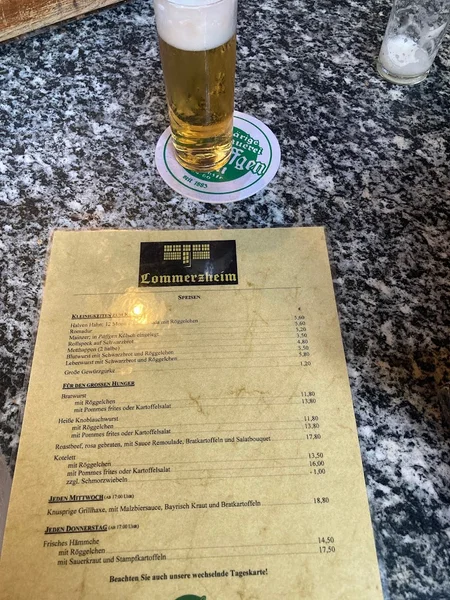 menu 2 of Lommerzheim