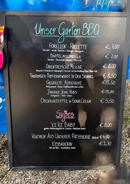 menu 0 of Fräulein Wagner