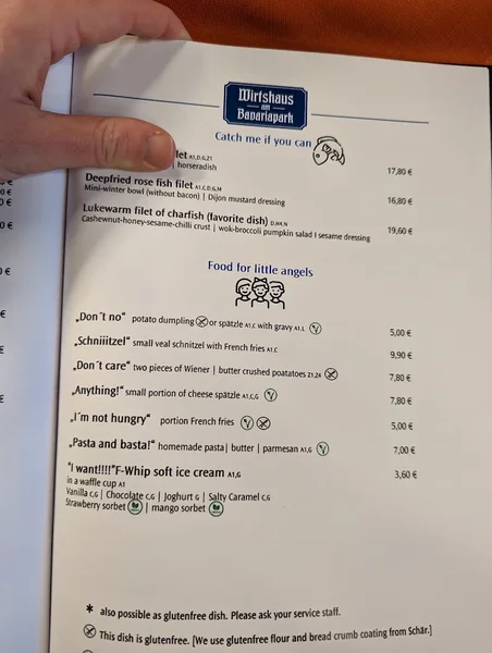 menu 0 of Wirtshaus am Bavariapark