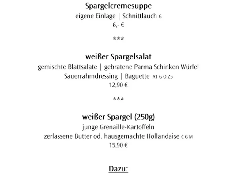 menu 2 of Wirtshaus am Bavariapark