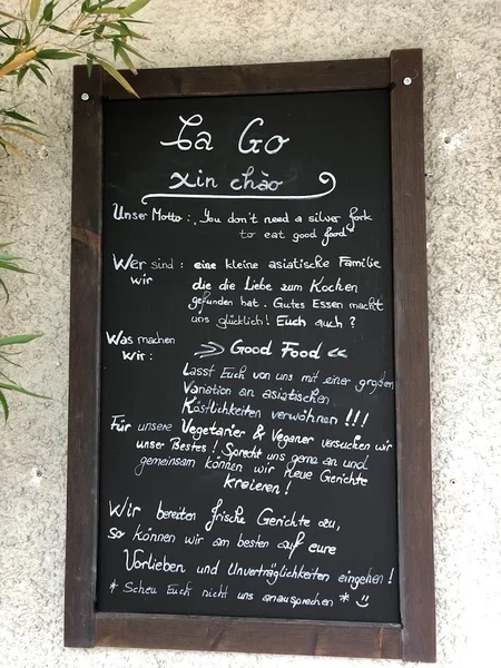 menu 0 of Ca Go Restaurant