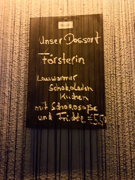 menu 1 of platt & belegt