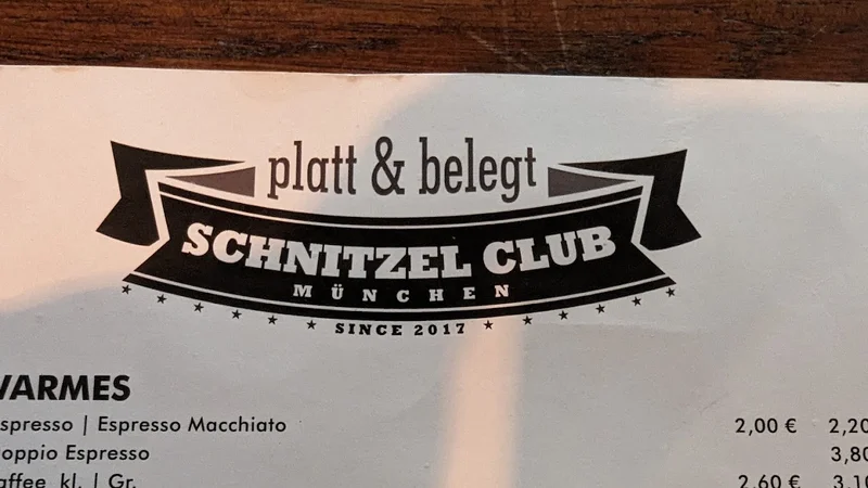 menu 2 of platt & belegt