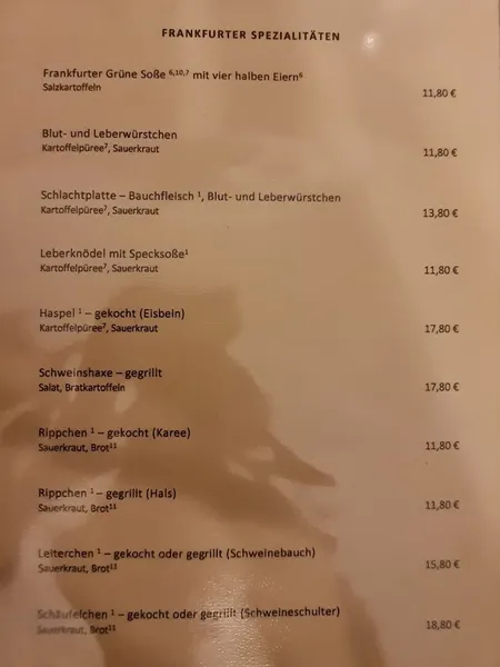 menu 2 of Kanonesteppel