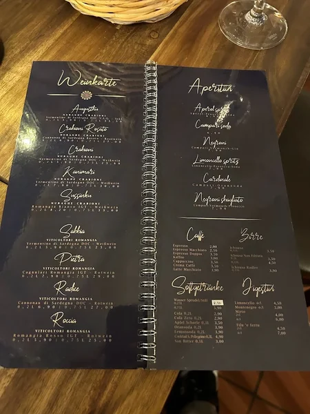 menu 1 of Domo Mea - Sardisches Restaurant