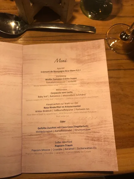 menu 0 of Restaurant Schoppenhauer