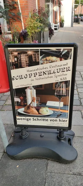 menu 2 of Restaurant Schoppenhauer
