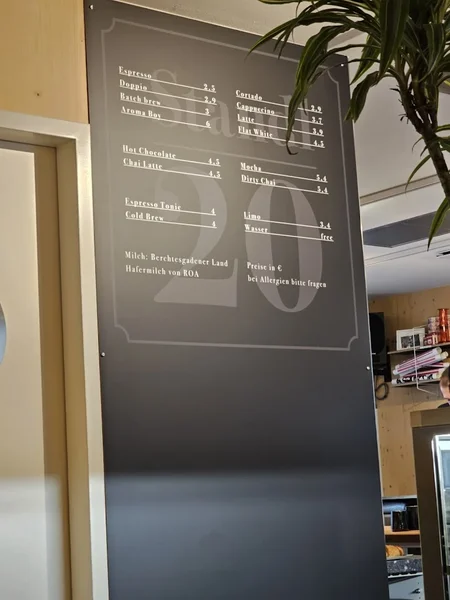 menu 1 of Standl 20 - Da wo's an Kaffee gibt