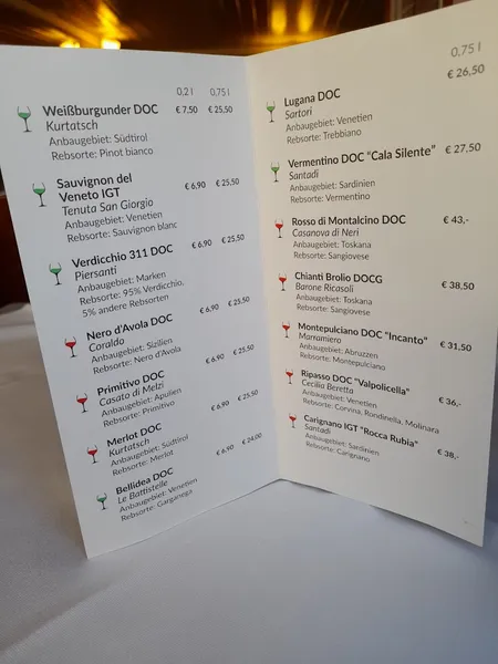 menu 0 of Ristorante Pizzeria Da Cimino