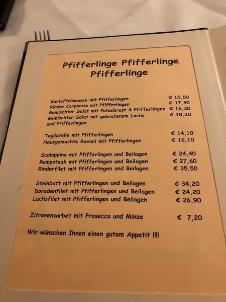 menu 2 of Ristorante Pizzeria Da Cimino
