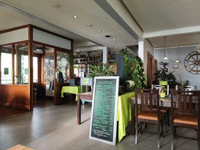 Bootshaus Blumenthal Restaurant mit Weserblick