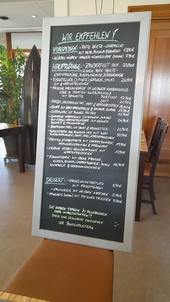menu 1 of Bootshaus Blumenthal Restaurant mit Weserblick