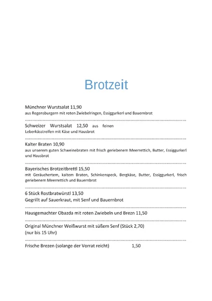 menu 1 of Wirtshaus Görreshof