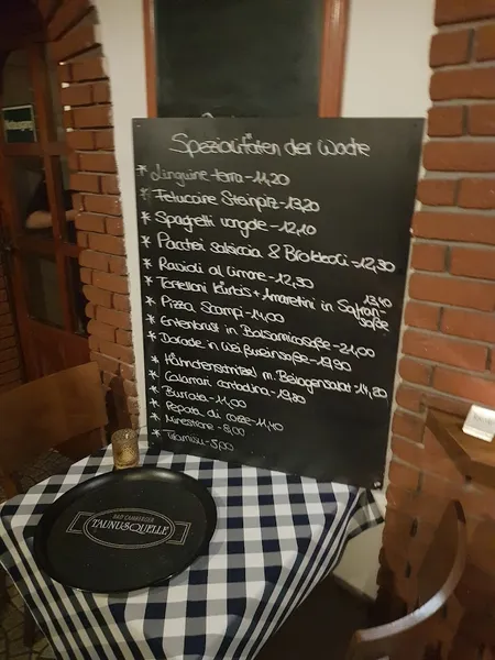 menu 0 of Pizzeria Trattoria Vinoteca - BOTTE