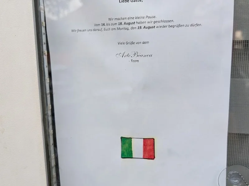 menu 1 of ArteBianca-pizza in pala