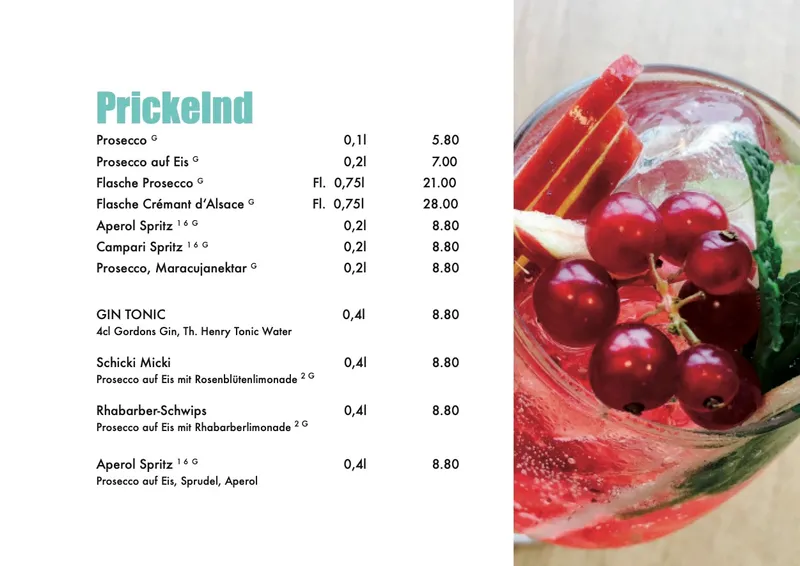 menu 0 of Café - Mit freundlichen Grüßen