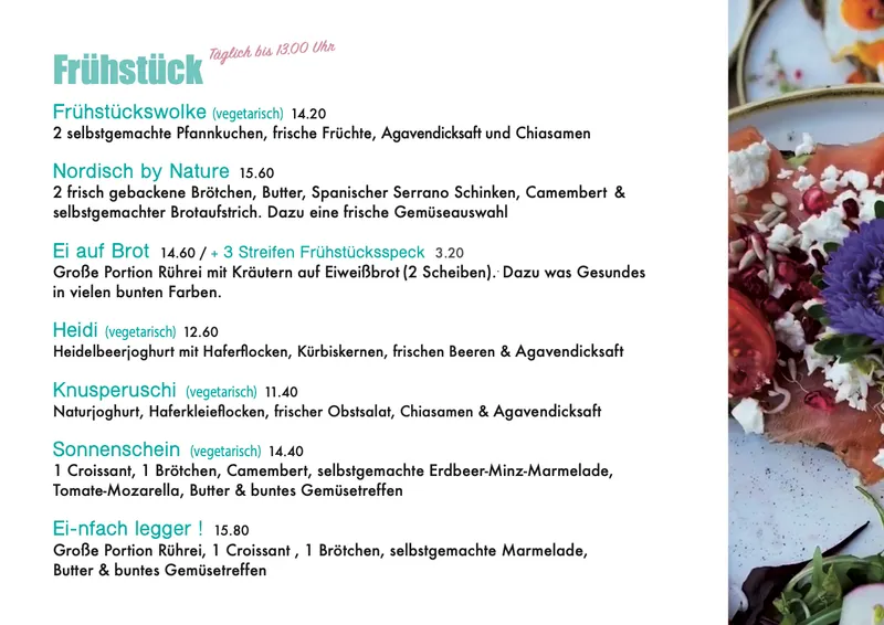 menu 1 of Café - Mit freundlichen Grüßen