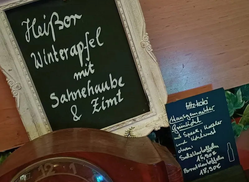 menu 2 of Café Uhrlaub