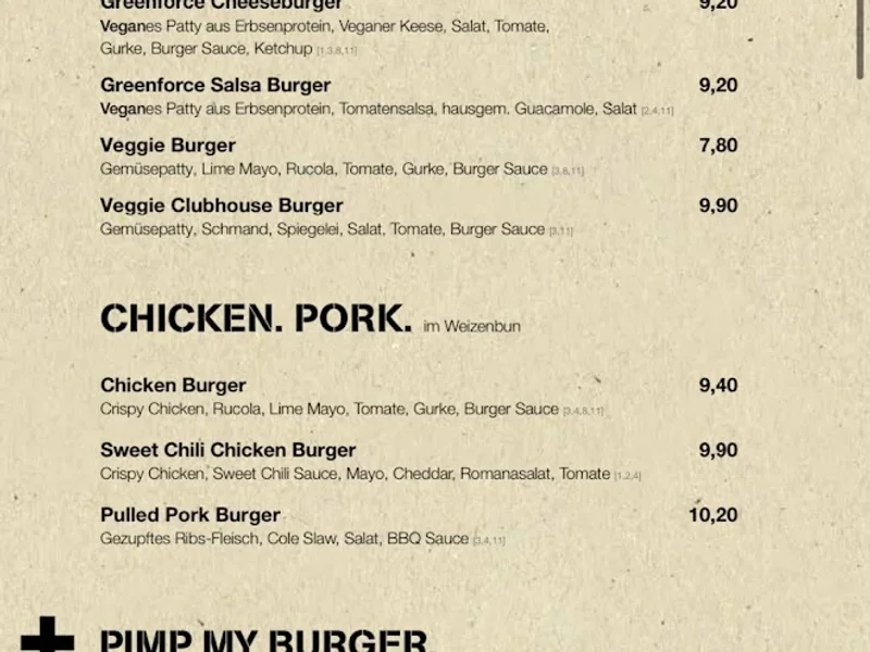 menu 0 of Ruff's Burger & Bar Glockenbach