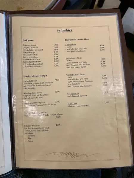 menu 1 of Café Laumer - Frankfurt am Main