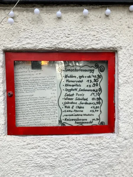 menu 2 of Café CaVa