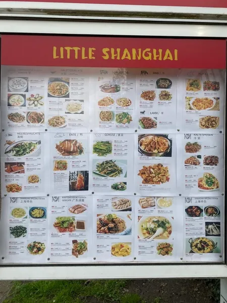 menu 0 of China Restaurant Little Shanghai