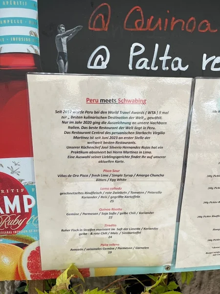 menu 2 of The Potting Shed Bar & Kitchen