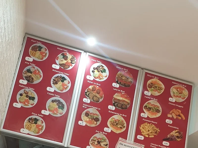 menu 1 of Daya Imbiss