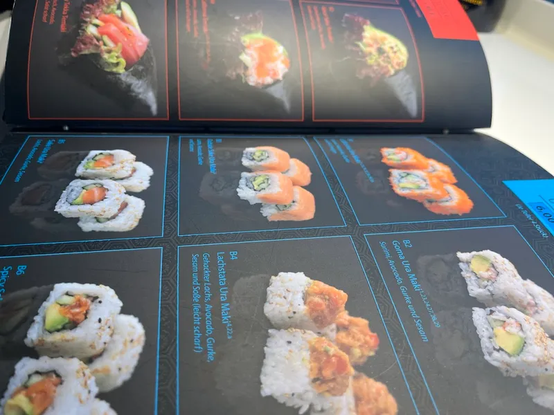 menu 1 of Kyoto Sushi Bar