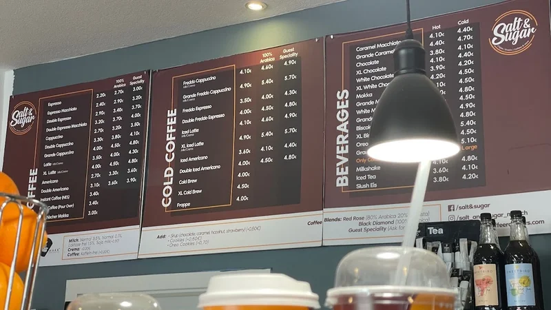 menu 0 of Salt & Sugar