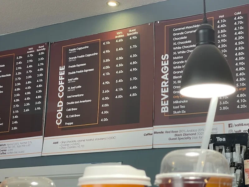 menu 0 of Salt & Sugar