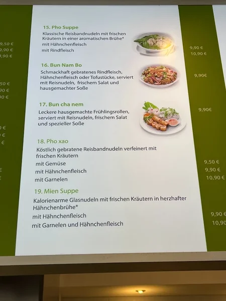 menu 2 of Mr. Asia