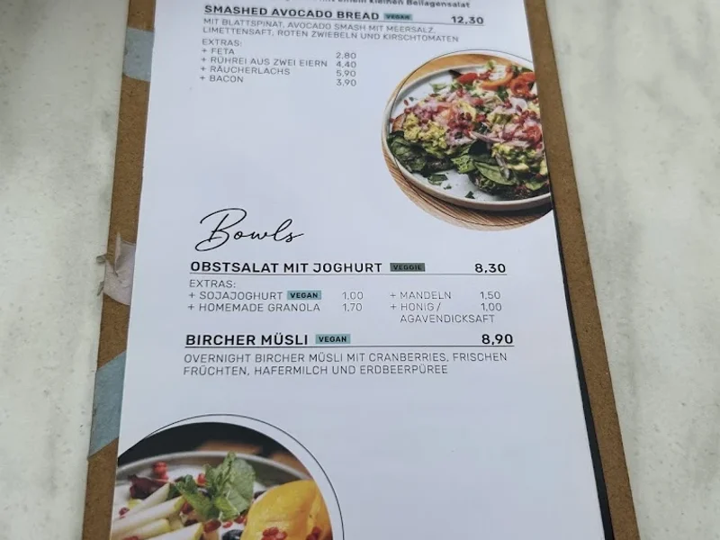 menu 1 of ST. LOUIS Café-Köln