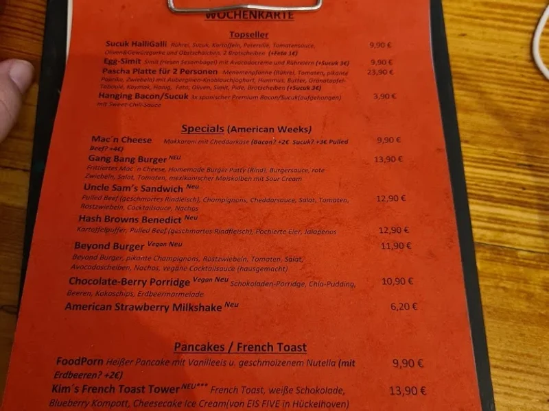 menu 2 of Café Buur