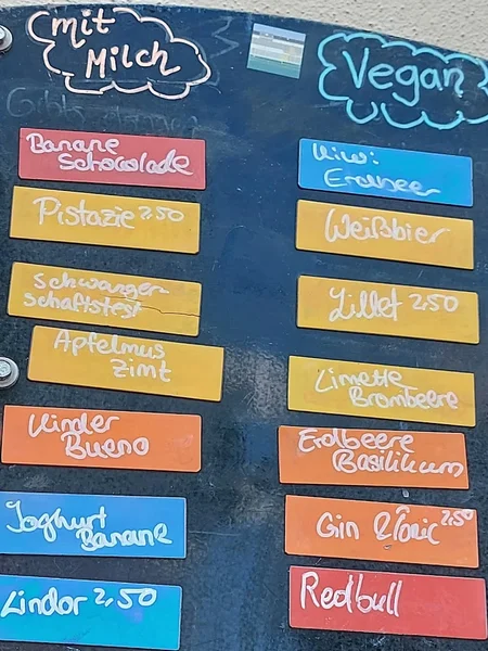 menu 1 of Der verrückte Eismacher