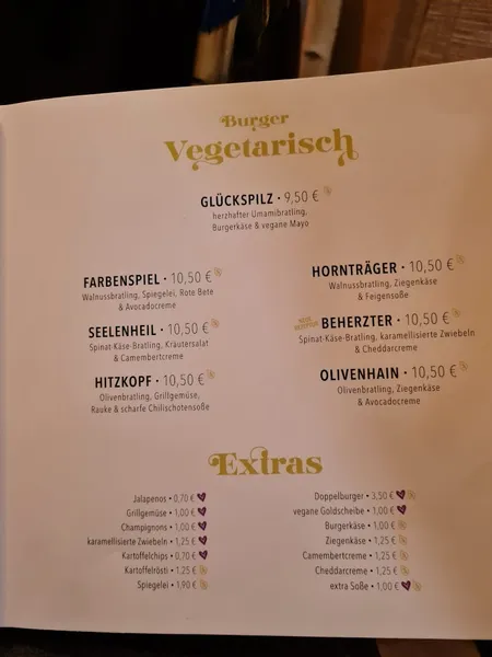 menu 1 of HANS IM GLÜCK - ESSEN Kennedyplatz