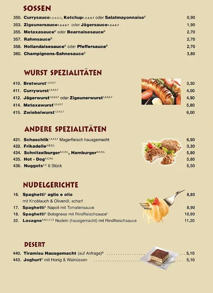 menu 2 of Molos - Der Höntroper Grill