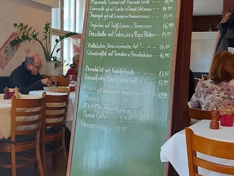 menu 1 of La Passione
