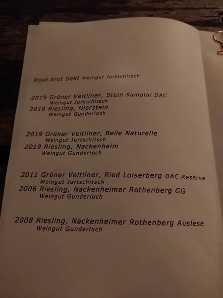 menu 0 of Essers Gasthaus