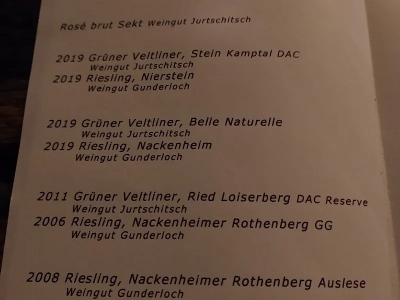 menu 0 of Essers Gasthaus