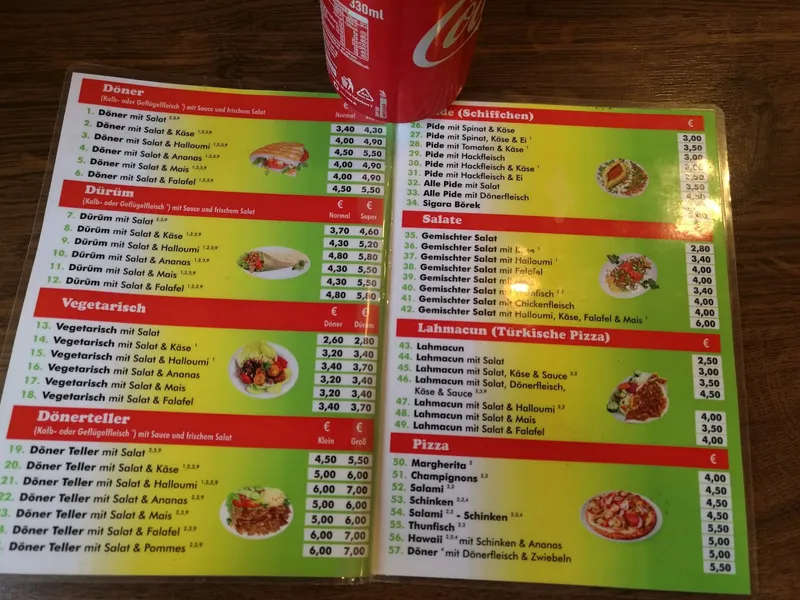 menu 1 of Dalaman Grill
