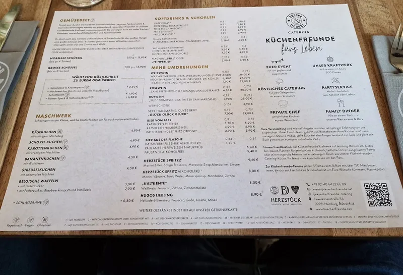 menu 0 of Herzstück
