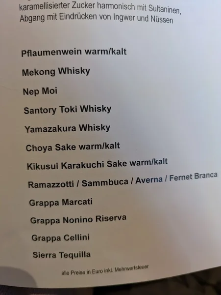 menu 0 of May Restaurant ( by Ca Go )