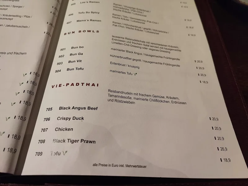 menu 1 of May Restaurant ( by Ca Go )